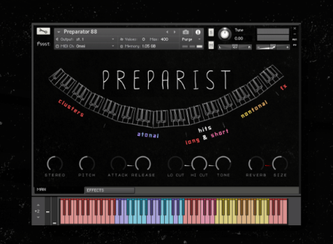 Preparist: Piano Percussion by Pssst Instruments